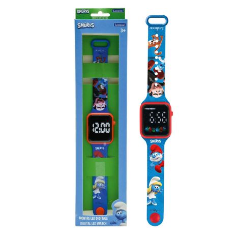 LEXIBOOK Smurfs Digital LED watch