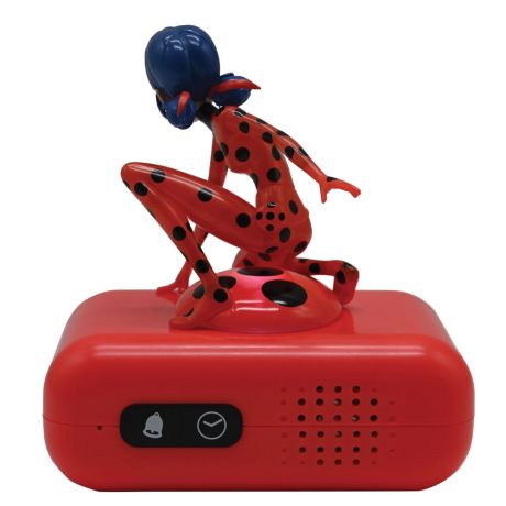 LEXIBOOK Miraculous Ladybug 3D Night Light Alarm Clock