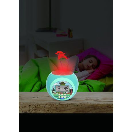LEXIBOOK Disney Moana Vaiana Projector Alarm Clock