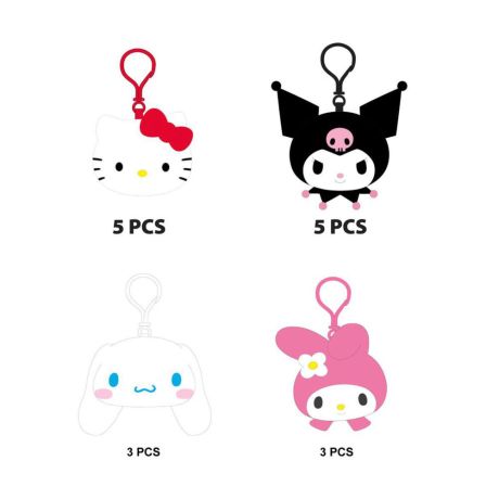 CERDÁ Hello Kitty and Friends plush keychain