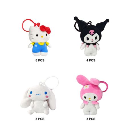 CERDÁ Hello Kitty and Friends plush keychain