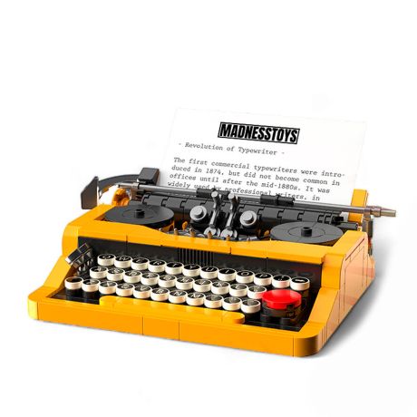 MADNESSTOYS Typewriter Construction Kit 254pcs