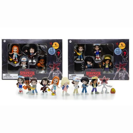 YUME TOYS Stranger Things assorted pack 4 figures