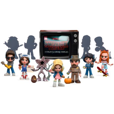 YUME TOYS Stranger Things assorted Capsule TV surprise figure + accessories