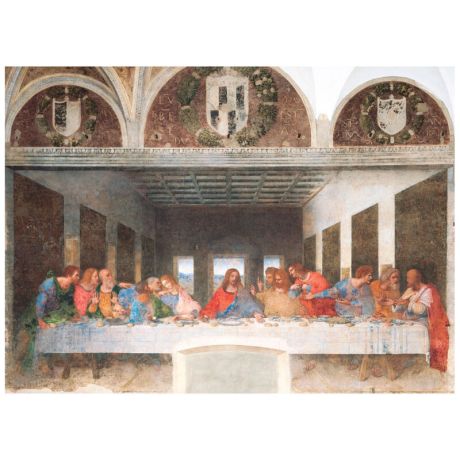 CLEMENTONI Museum Collection Leonardo The Last Supper puzzle 1000pcs