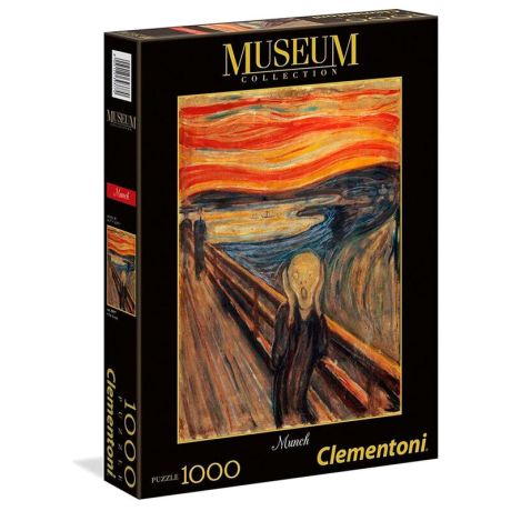 CLEMENTONI Museum Collection Munch The Sream puzzle 1000pcs