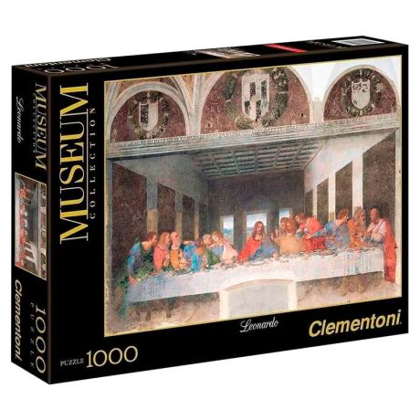 CLEMENTONI Museum Collection Leonardo The Last Supper puzzle 1000pcs