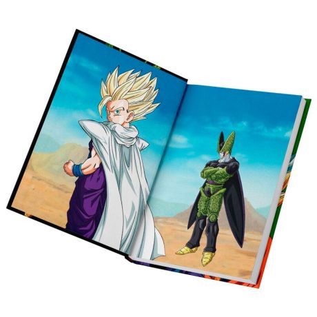SD TOYS Dragon Ball Z Cell Final Battle notebook with lights