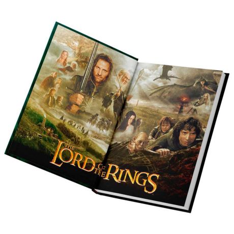 SD TOYS The Lord of the Rings One Ring To Rule Them All notebook with lights