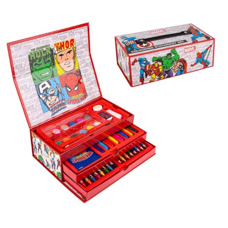 CERDÁ Marvel Colouring stationery case