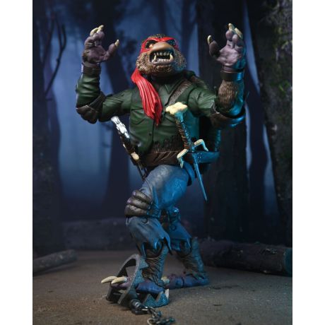 NECA Ninja Turtles Universal Monsters Raphael as the Wolfman ultimate figure 18cm