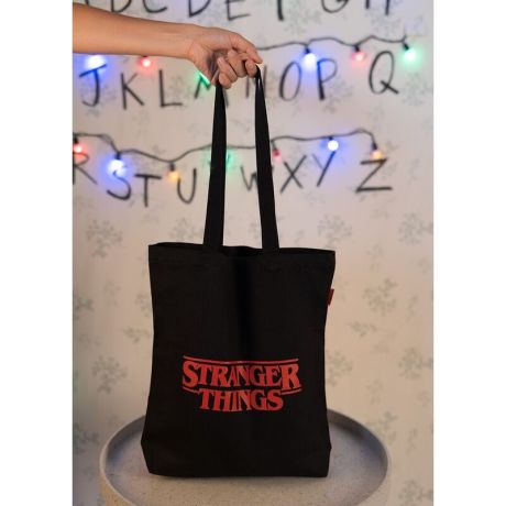 ERIK Stranger Things Logo shopping bag