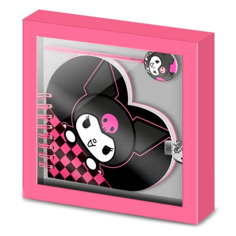 KARACTERMANIA Hello Kitty Kuromi diary + pen set
