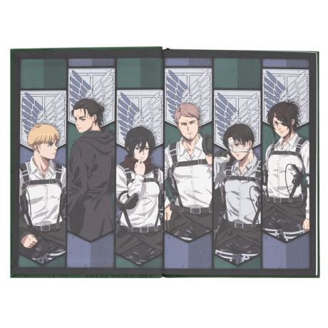 ERIK Attack on Titan A5 premium notebook