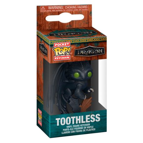 FUNKO Pocket POP Keychain Deluxe How to Train Your Dragon Toothless