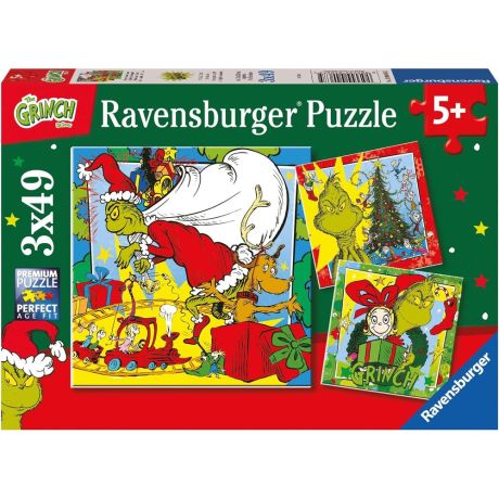 RAVENSBURGER Disney The Grinch puzzle 3x49pcs