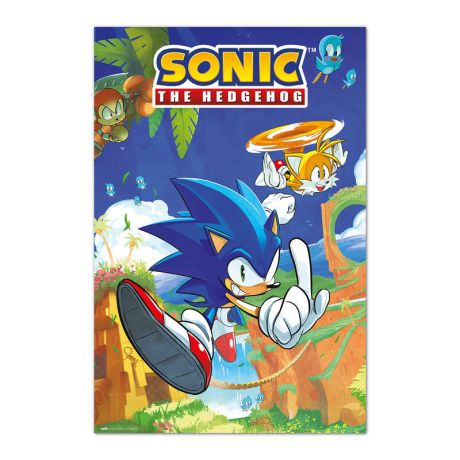 ERIK Sonic The Hedgehog Sonic & Tails poster