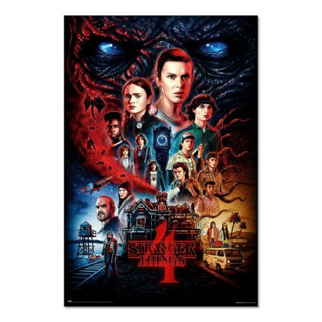 ERIK Stranger Things Vecna House poster