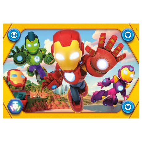 CLEMENTONI Marvel Iron Man and His Awesome puzzle 104pcs