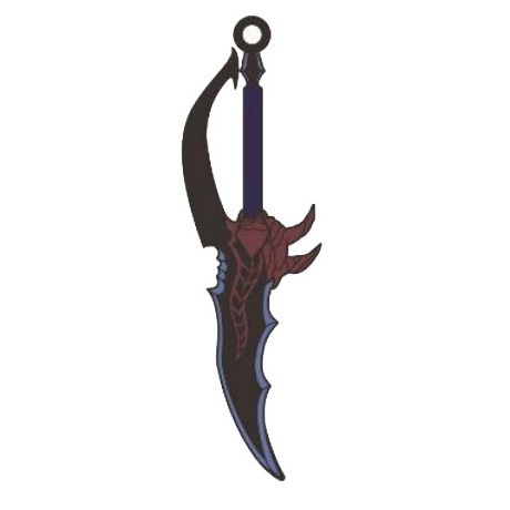 Portachiavi Solo Leveling Kasaka's Venom Fang