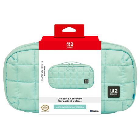 HORI SWITCH 2/SWITCH Borsa Imbottita Puff Pouch Verde