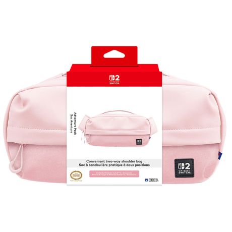 HORI SWITCH 2/SWITCH Borsa a Tracolla Rosa