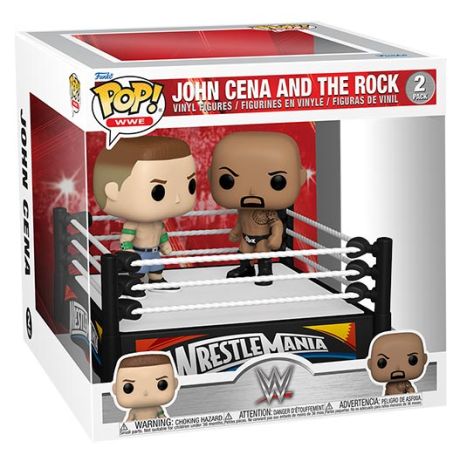 FUNKO MOMENTS WWE John Cena vs The Rock