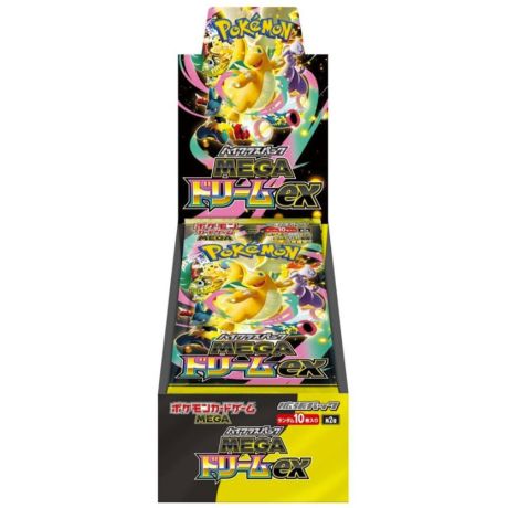Pokemon JPN Mega Dream Ex Box 10 Buste