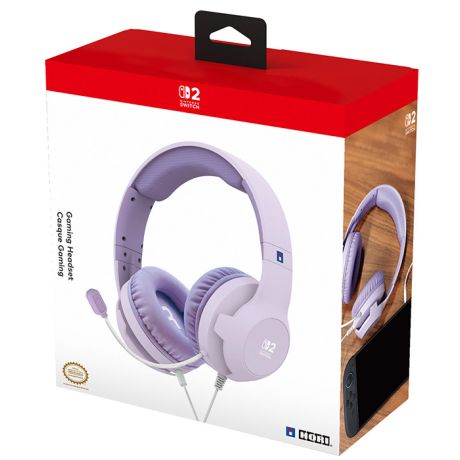 HORI SWITCH 2/SWITCH Cuffie Wired Gaming Cozy Lavanda