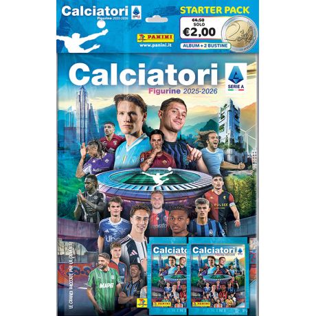 PANINI Stickers Calciatori 2025-2026 Starter Pack