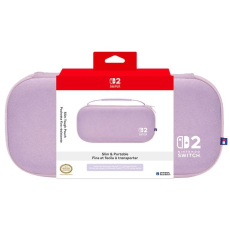 HORI SWITCH 2/SWITCH Custodia Tough Pouch Slim Lavanda