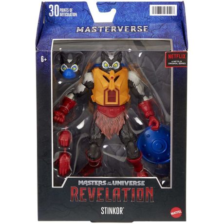 MATTEL Masters of the Universe Revelation Masterverse Stinkor figure 18cm