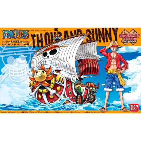 BANDAI HOBBY One Piece Ship Collection Grand Thousand Sunny Model Kit figure 30cm