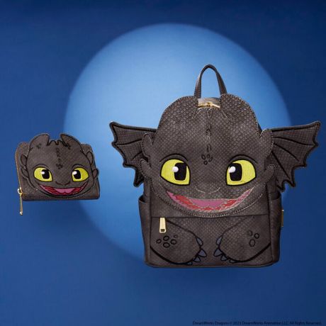 LOUNGEFLY Loungefly How to Train Your Dragon Toothless backpack 25cm