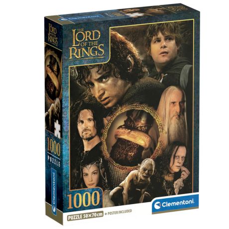 CLEMENTONI The Lord of the Rings puzzle 1000pcs