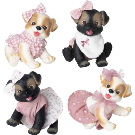 ROSA TOYS Baby doll reborn puppy assorted
