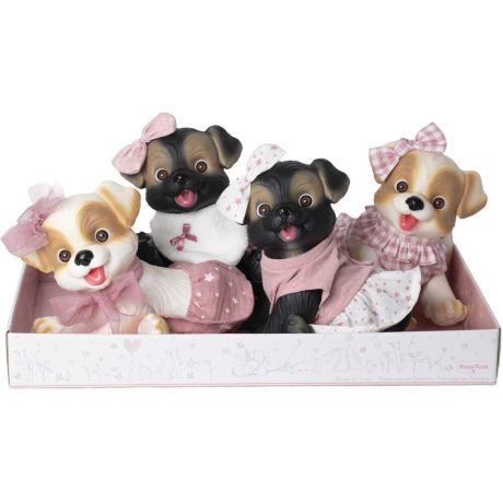 ROSA TOYS Baby doll reborn puppy assorted