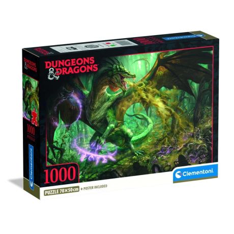 CLEMENTONI Dungeons & Dragons puzzle 1000pcs