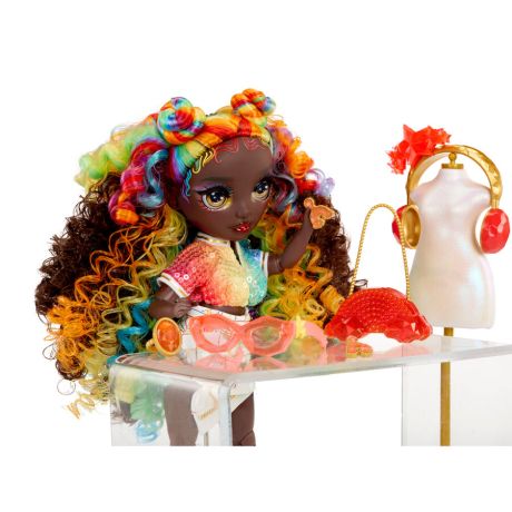 MGA Rainbow High Crystal Fashion Iris doll