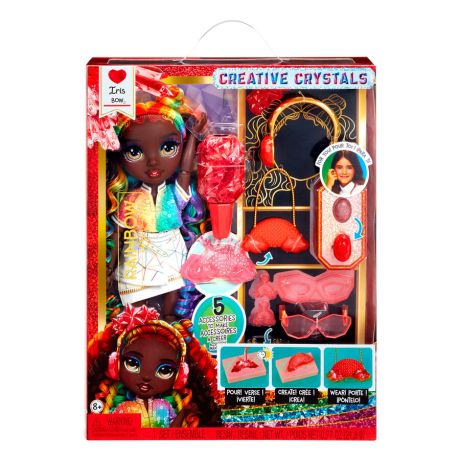 MGA Rainbow High Crystal Fashion Iris doll