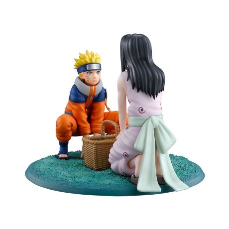 BANPRESTO Naruto The Land of Waves Naruto Uzumaki & Haku Ichibansho figure 10cm