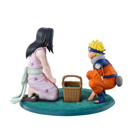 BANPRESTO Naruto The Land of Waves Naruto Uzumaki & Haku Ichibansho figure 10cm
