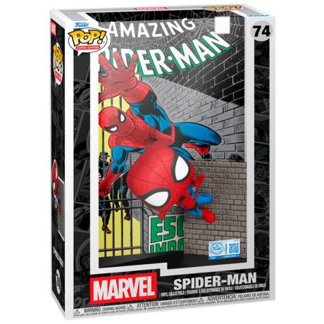FUNKO POP figure Comic Cover Marvel Spider-Man Exclusive