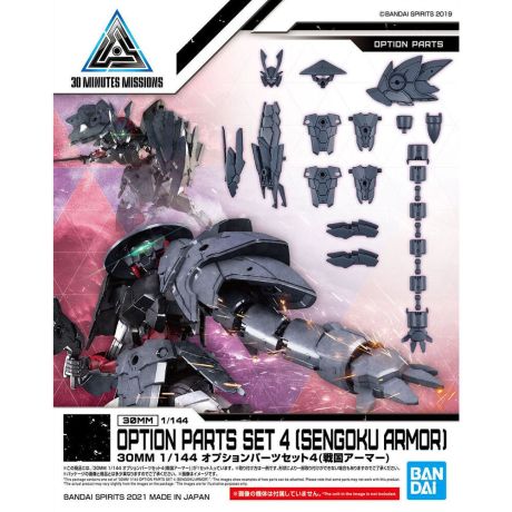 BANDAI HOBBY 30MM Optional Parts Set 4 Sengoku Armor