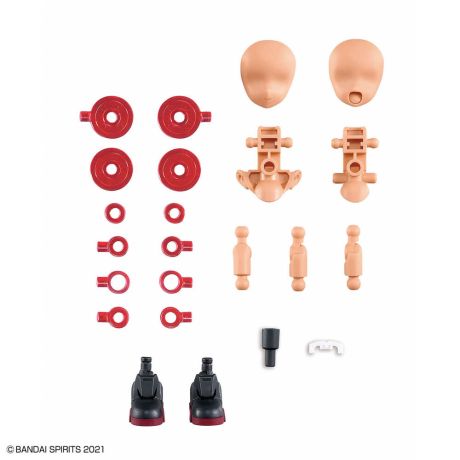 BANDAI HOBBY 30MS Optional Parts Set 18 Sergeant Costume Color C