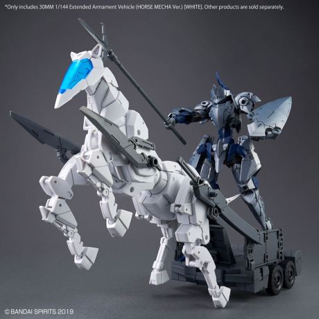BANDAI HOBBY 30MM Expansion Exa-Vehicle Horse Mecha Ver. White
