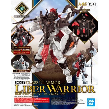 BANDAI HOBBY Model Kit 30 Minutes Fantasy Class Up Armor Liber Warrior