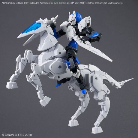 BANDAI HOBBY 30MM Expansion Exa-Vehicle Horse Mecha Ver. White