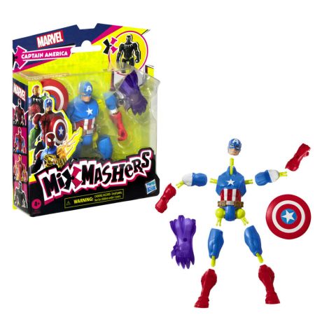 HASBRO Marvel Mix Mashers Captain America figure 12cm