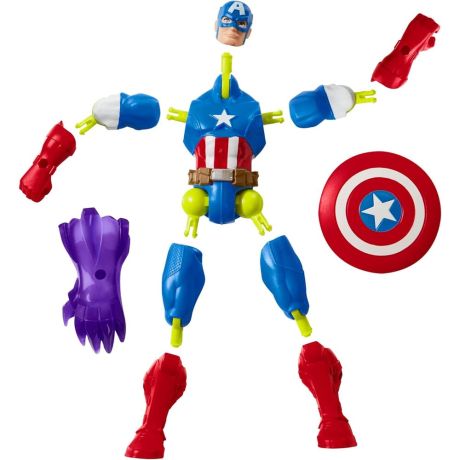 HASBRO Marvel Mix Mashers Captain America figure 12cm